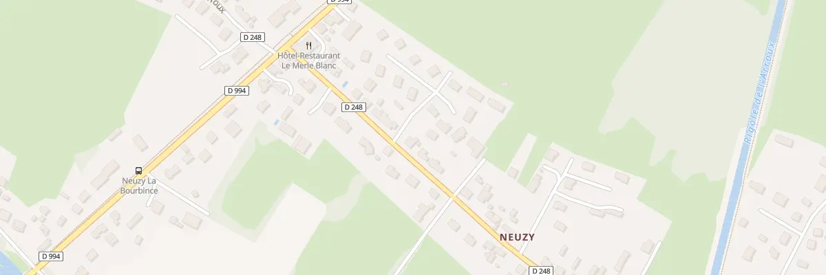 Plan du 21 Rte des Sables à Digoin
