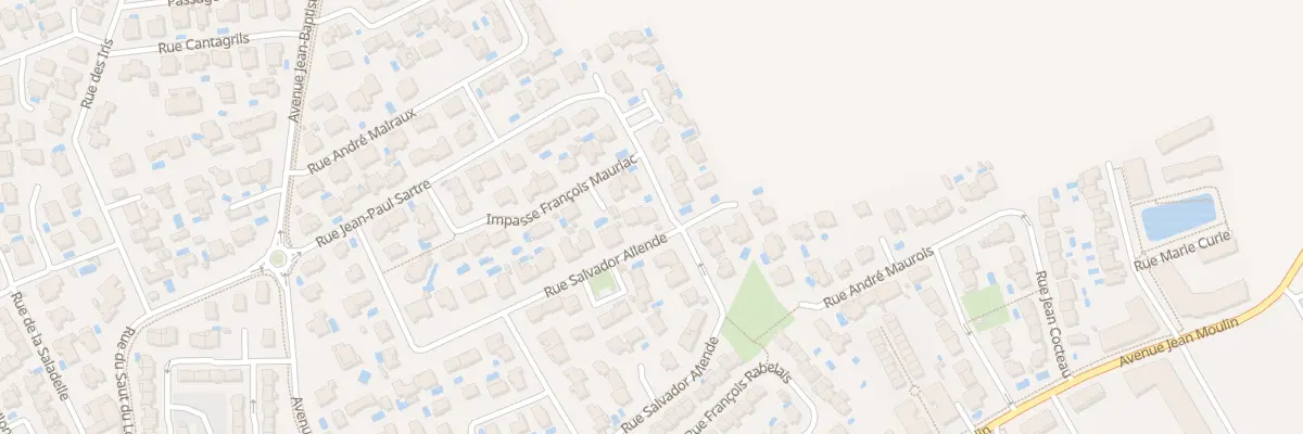 Plan du 244 Rue Salvador Allende à Mauguio