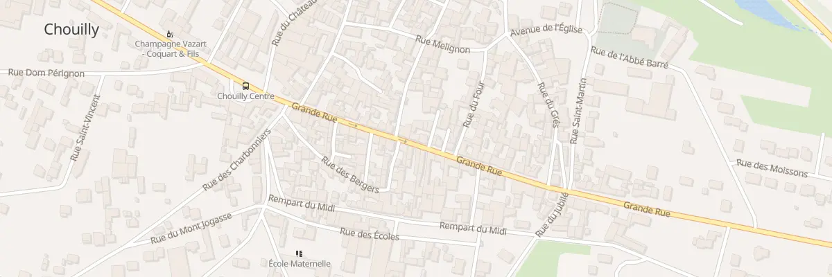 Plan du 41 Grande Rue à Chouilly