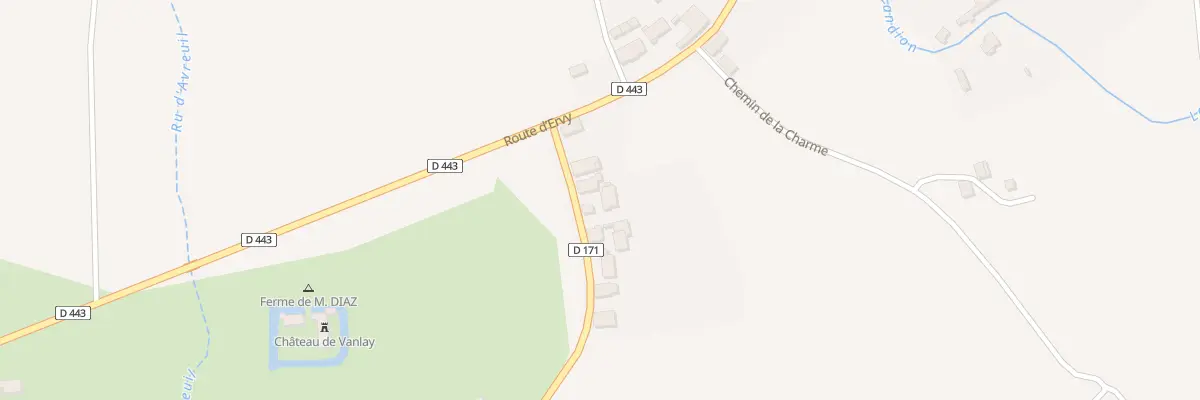 Plan du 3 Rue du Bois Lessus à Vanlay