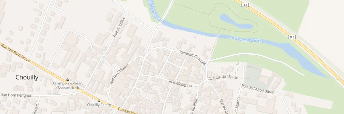 Plan du 5 Rue de la Gde Fontaine à Chouilly