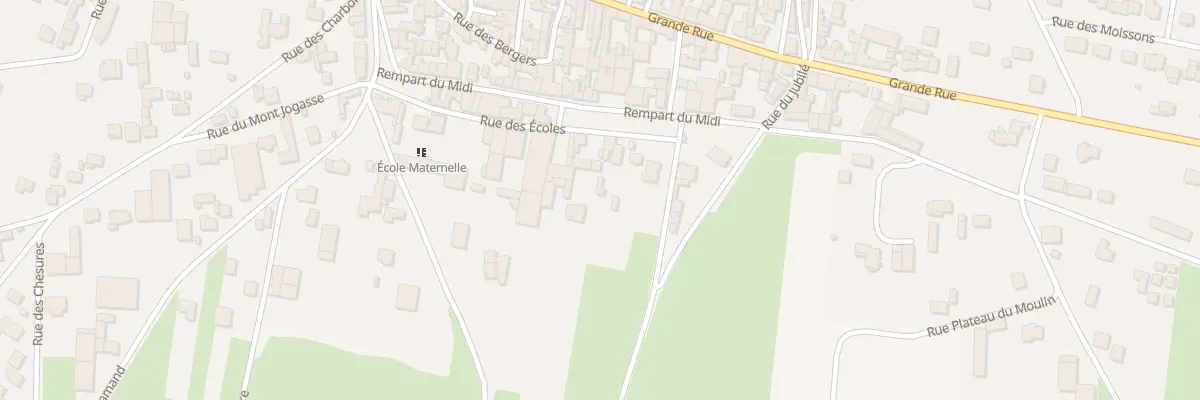 Plan du 21 Rue des Ecoles à Chouilly