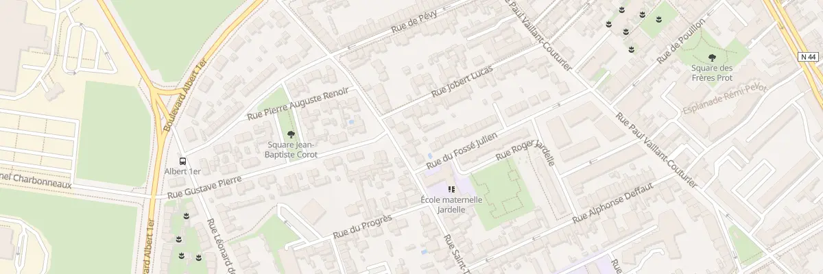 Plan du 116 Rue Saint-Thierry à Reims