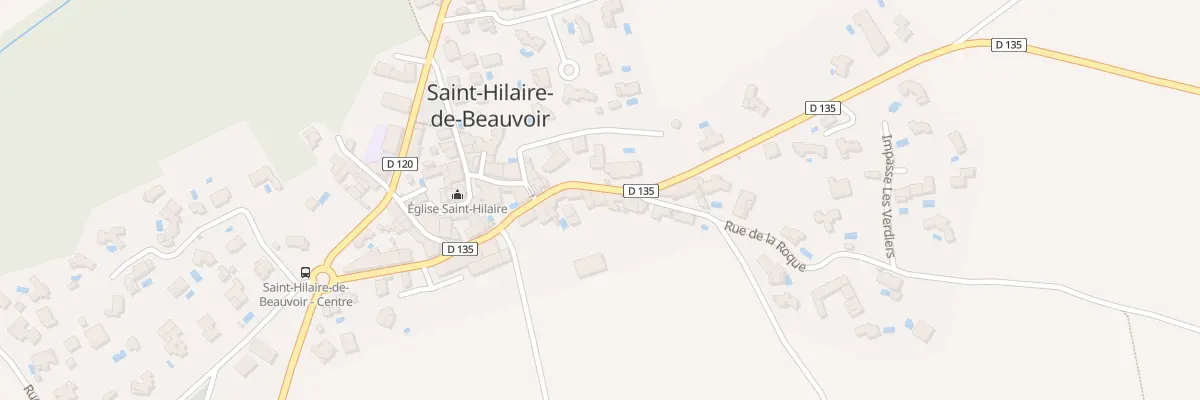 Plan du 135 Av Cantagril à Saint-Hilaire-de-Beauvoir