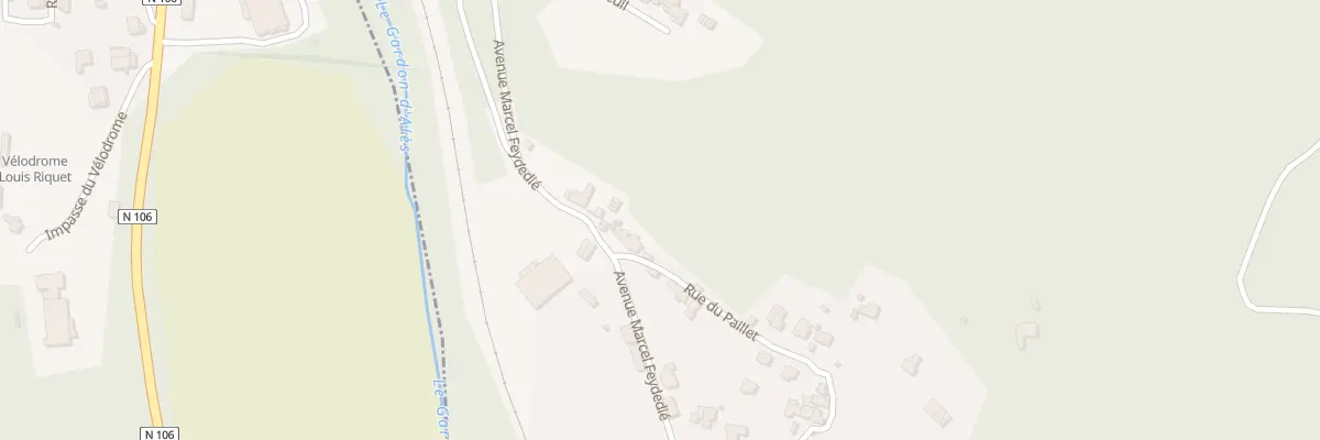 Plan du 1 Rue du Paillet à La Grand-Combe