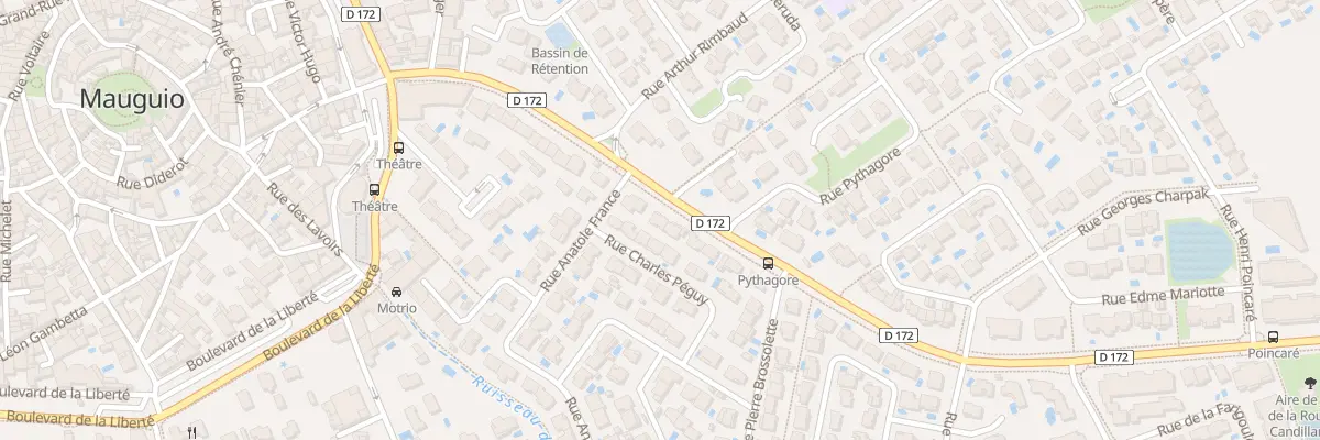 Plan du 242 Av Georges Brassens à Mauguio
