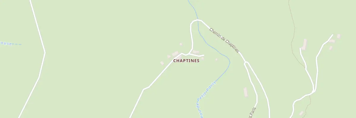Plan du 5016 Chaptines à Montselgues