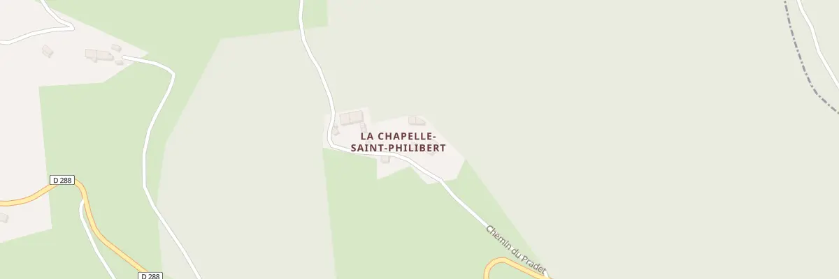 Plan du 5212 La Chapelle-Saint-Philiber à Lanarce