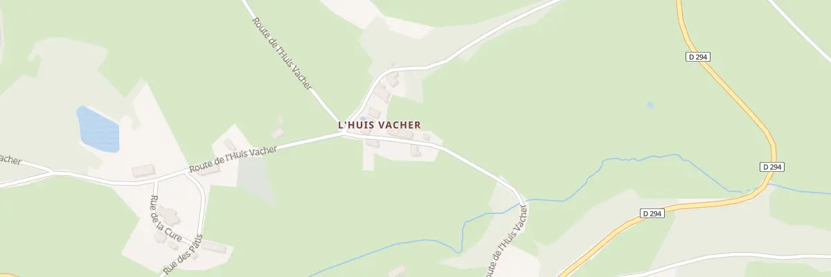 Plan du 86 L’Huy Vacher à Lavault-de-Frétoy