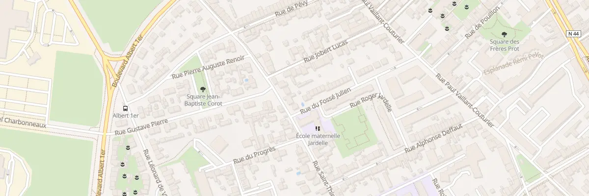 Plan du 114 Rue Saint-Thierry à Reims
