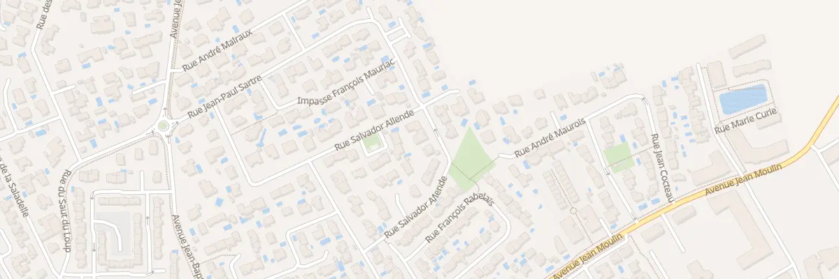 Plan du 199 Rue Salvador Allende à Mauguio