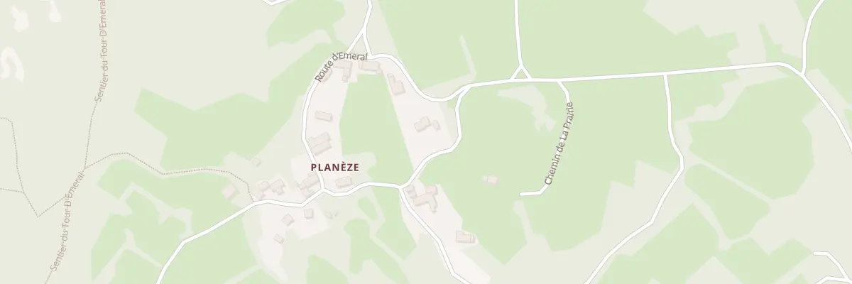 Plan du 5087 Planeze à Mézères