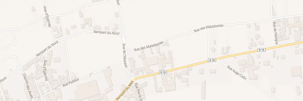 Plan du 78 Rue des Maladreries à Avize