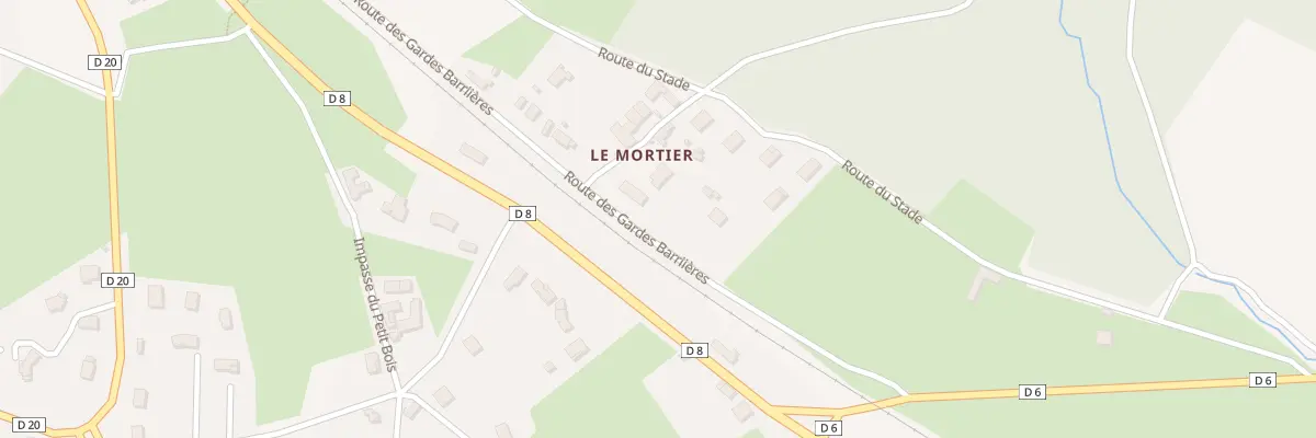 Plan du 41 Rte des Gardes Barrières à Trelins