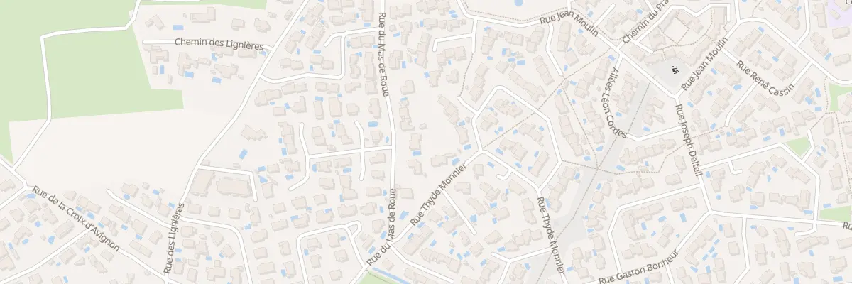 Plan du 420 Rue du Mas de Roue à Baillargues