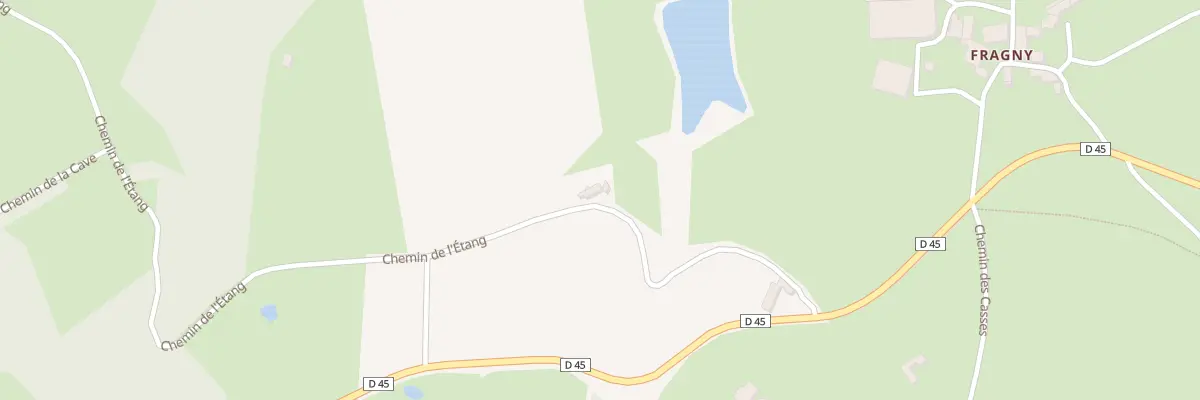 Plan du 891 Che de l’Etang à Bully