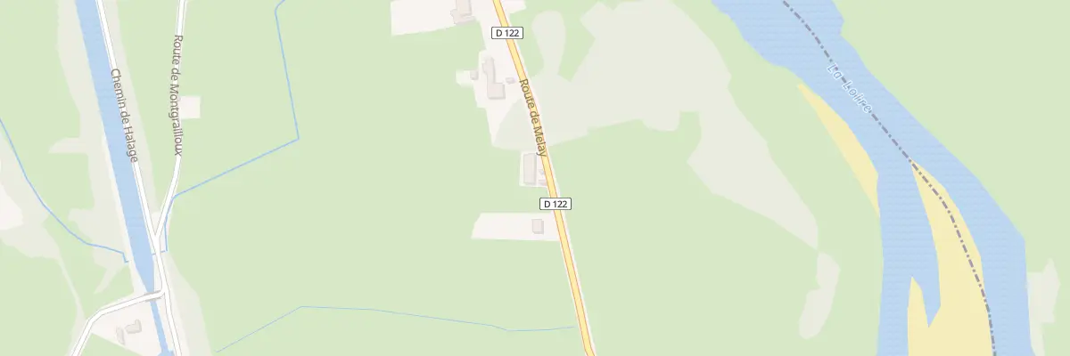 Plan du 390 Rte de Melay à Chambilly