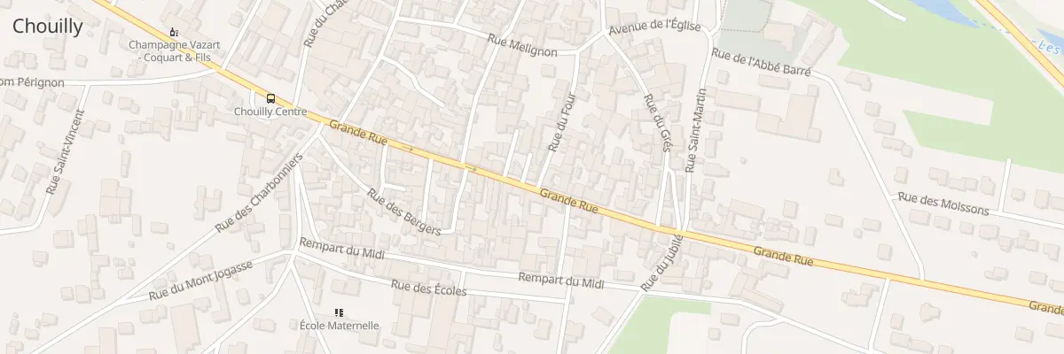 Plan du 55 Rue Gde Rue à Chouilly