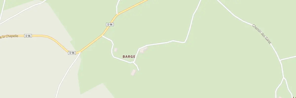 Plan du 236 Che de Barge à Saint-Jean-Soleymieux
