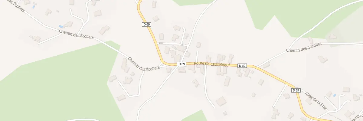 Plan du 15 Imp des Bondes à Essertines-en-Châtelneuf