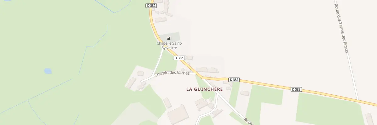 Plan du 5062 La Guinchere à L’Hôpital-le-Mercier