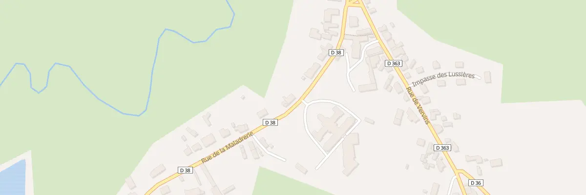 Plan du 22 Rue de la Maladrerie à Origny-en-Thiérache