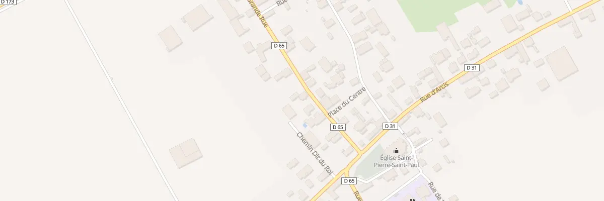 Plan du 9 Gr Grande Rue aux Grandes-Chapelles