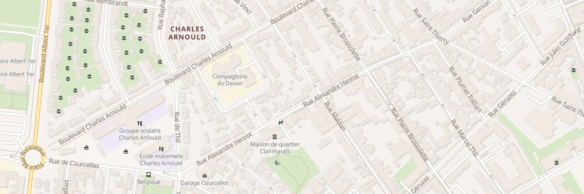 Plan du 58 Rue Alexandre Henrot à Reims