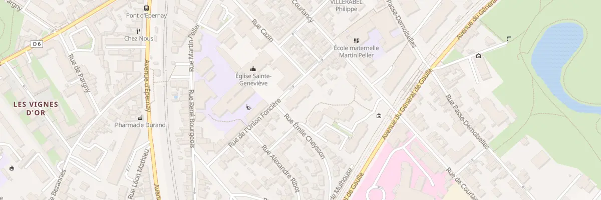 Plan du 15 Rue de l’Union Foncière à Reims