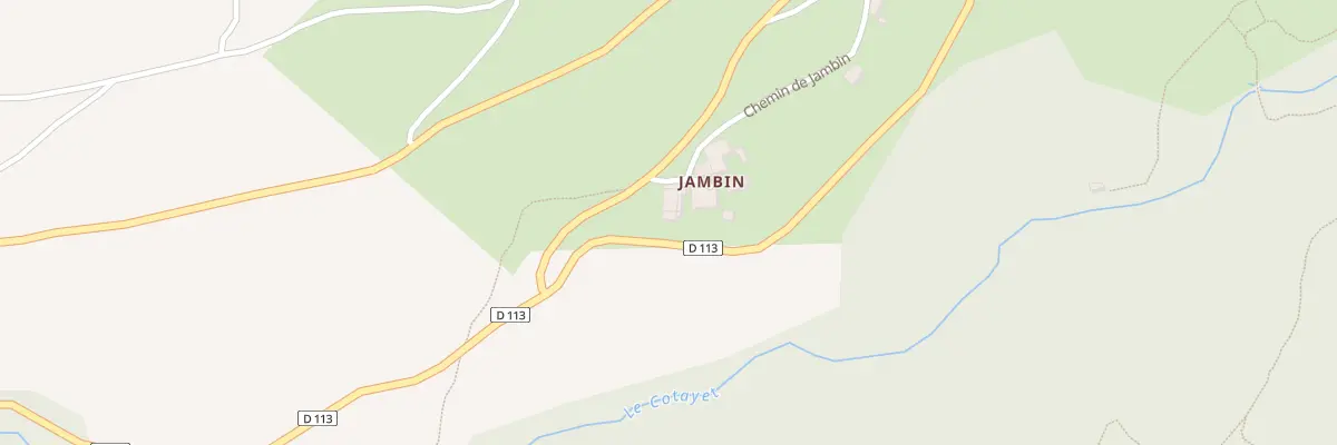 Plan du 5050 Jambin à Bard