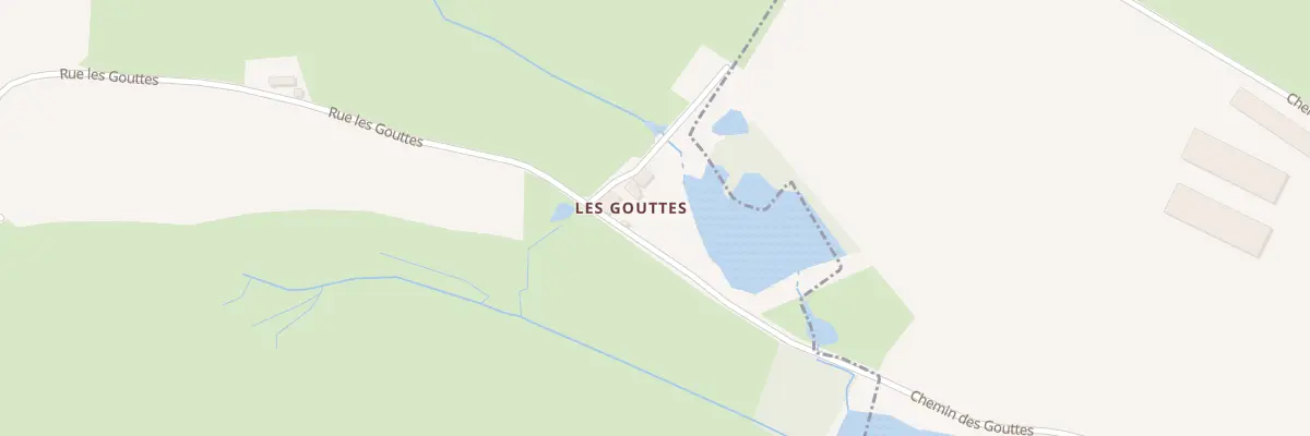 Plan du 5041 Les Gouttes à Curdin