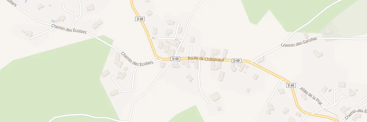 Plan du 1739 Rte de Châtelneuf à Essertines-en-Châtelneuf