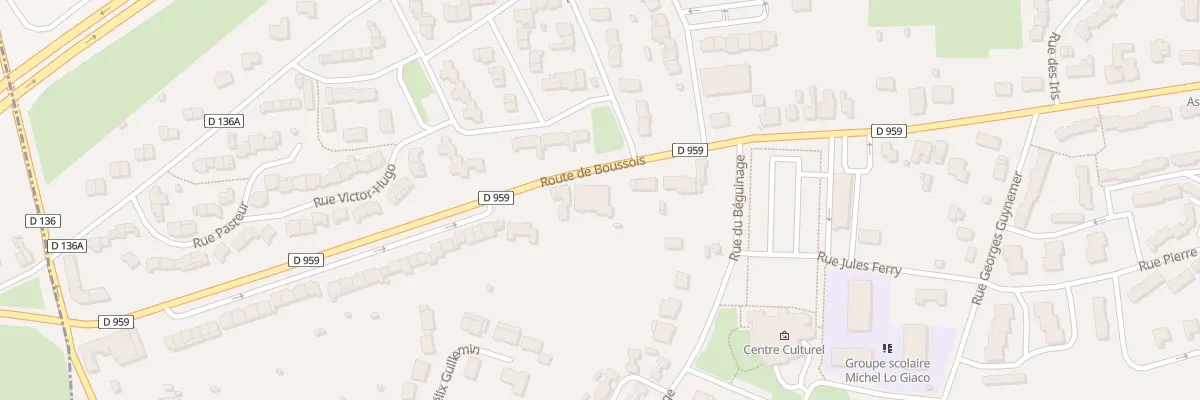 Plan du 64 Rte de Boussois à Assevent