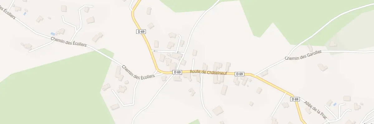 Plan du 1704 Rte de Châtelneuf à Essertines-en-Châtelneuf