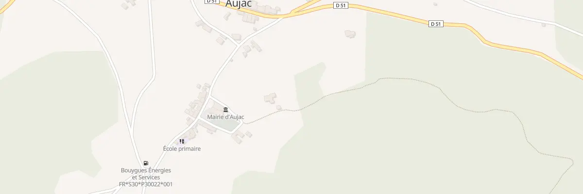 Plan du 5186 Aujac à Aujac