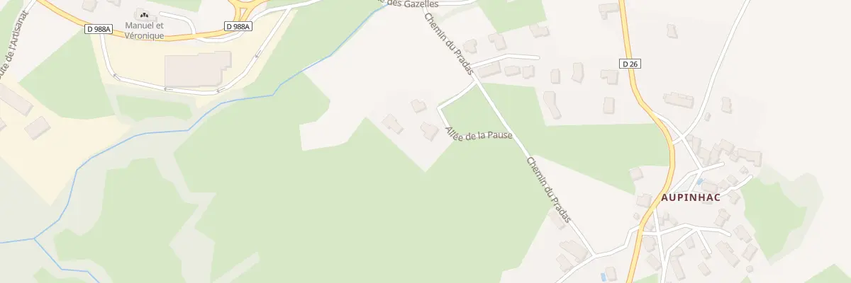 Plan du 5072 Aupinhac à Saint-Pierre-Eynac
