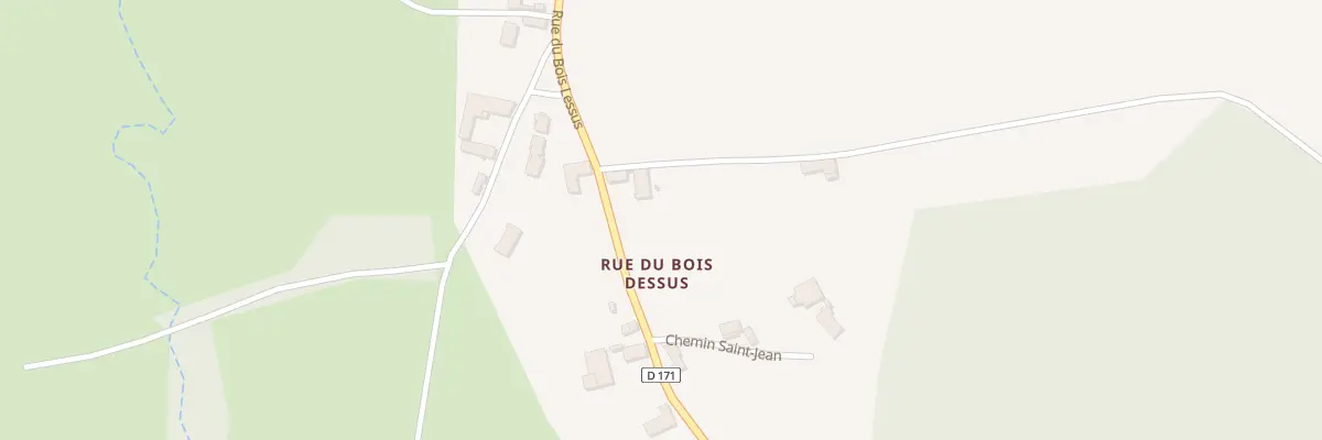 Plan du 17 Rue du Bois Lessus à Vanlay