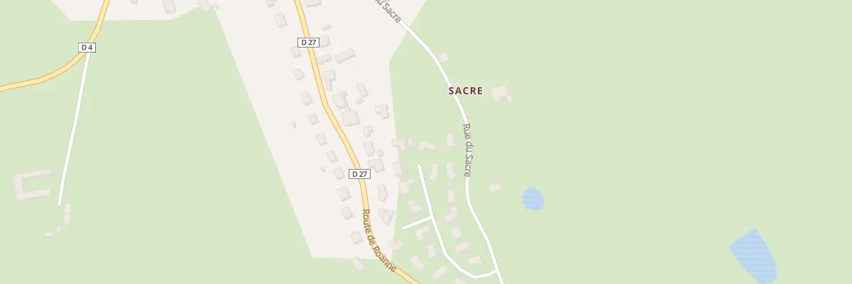Plan du 186 Rue du Sacre à Noailly