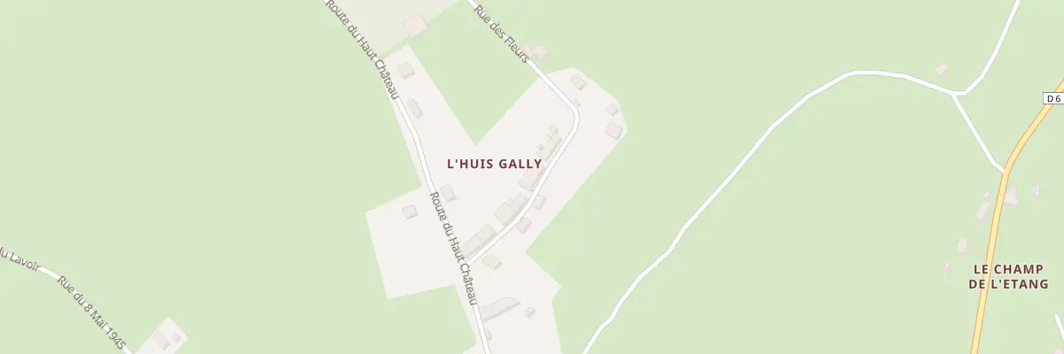 Plan du 218 L’Huis Gally à Dun-les-Places