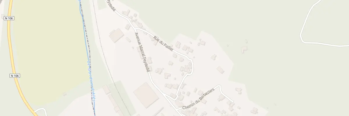 Plan du 10 Rue du Paillet à La Grand-Combe