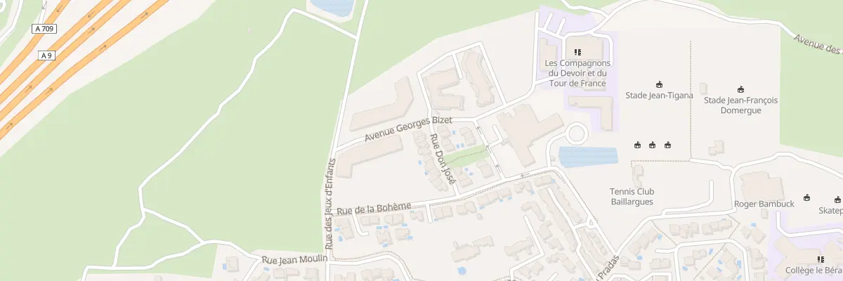 Plan du 4 Rue Don José à Baillargues