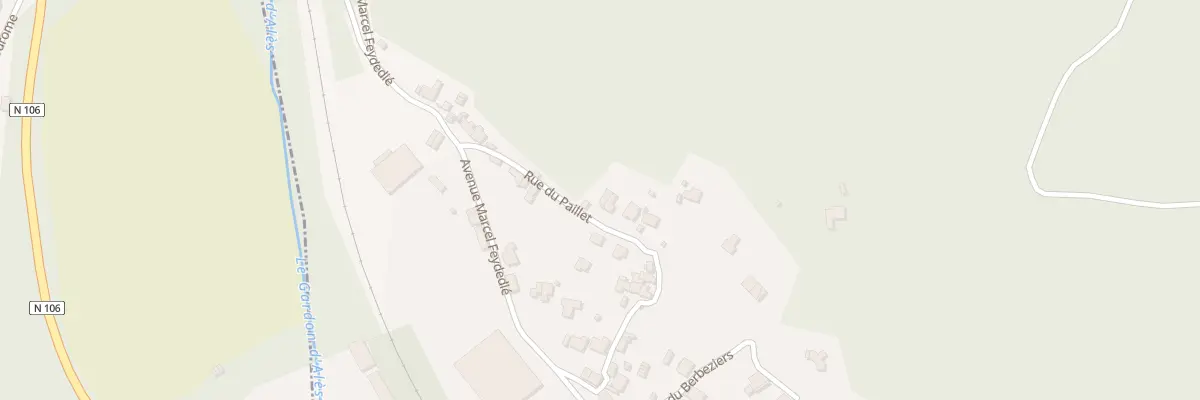 Plan du 3 Rue du Paillet à La Grand-Combe