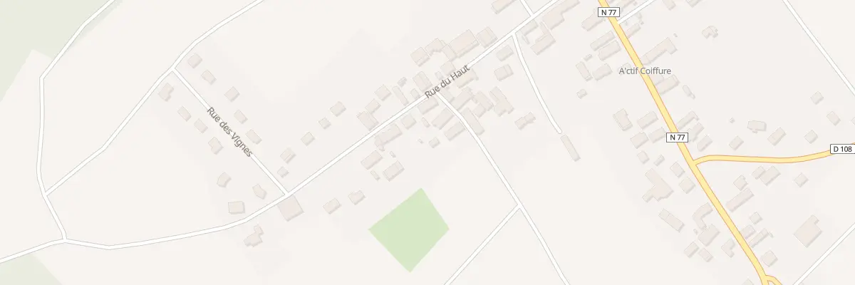 Plan du 9 Rue du Haut à Villery