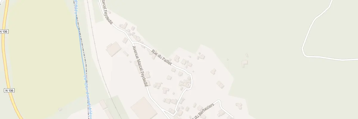 Plan du 3B Rue du Paillet à La Grand-Combe