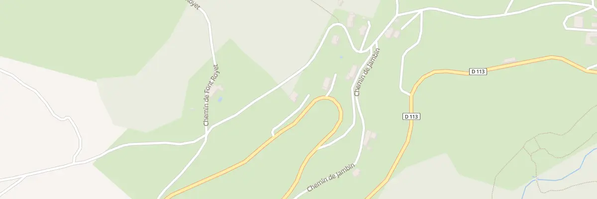 Plan du 2464 Rte des Monts du Forez -Rd 113 à Bard