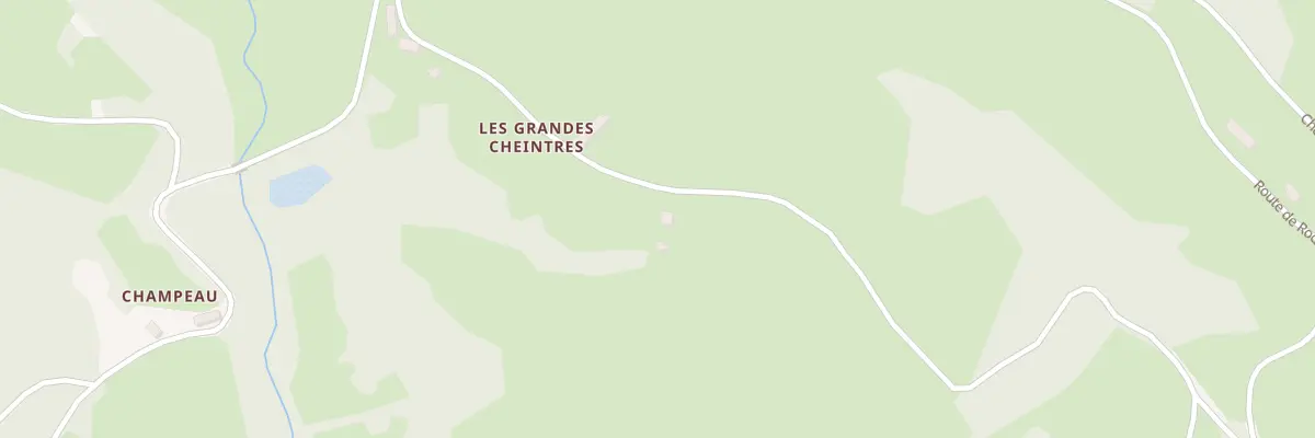 Plan du 33A Les Grandes Cheintres à Lavault-de-Frétoy