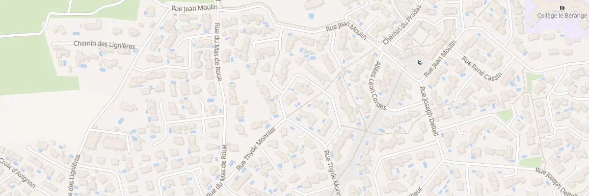 Plan du 4 Rue Frederic Mistral à Baillargues