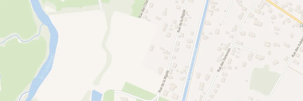 Plan du 36 Rue de la Rigole à Digoin