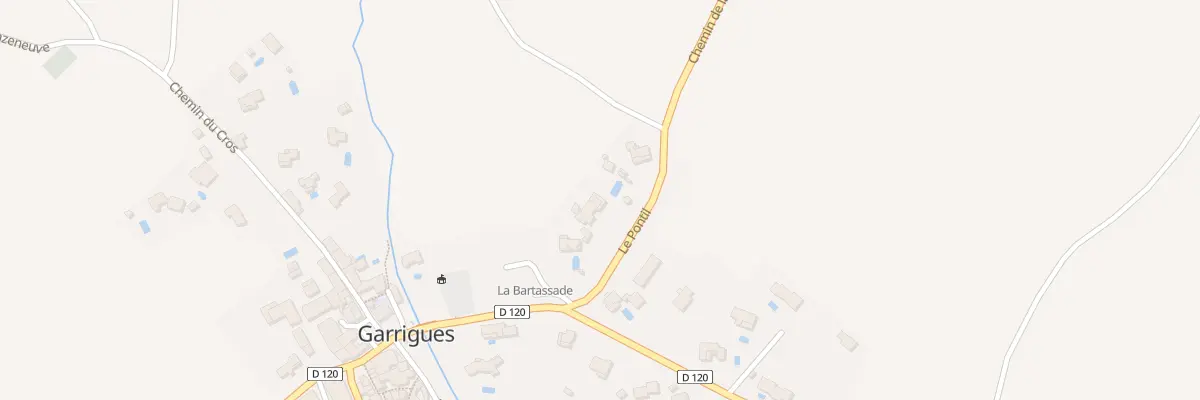 Plan du 5415F Le Pontil à Garrigues