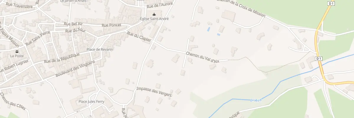 Plan du 50 Che du Val d’Aix à Saint-Germain-Laval